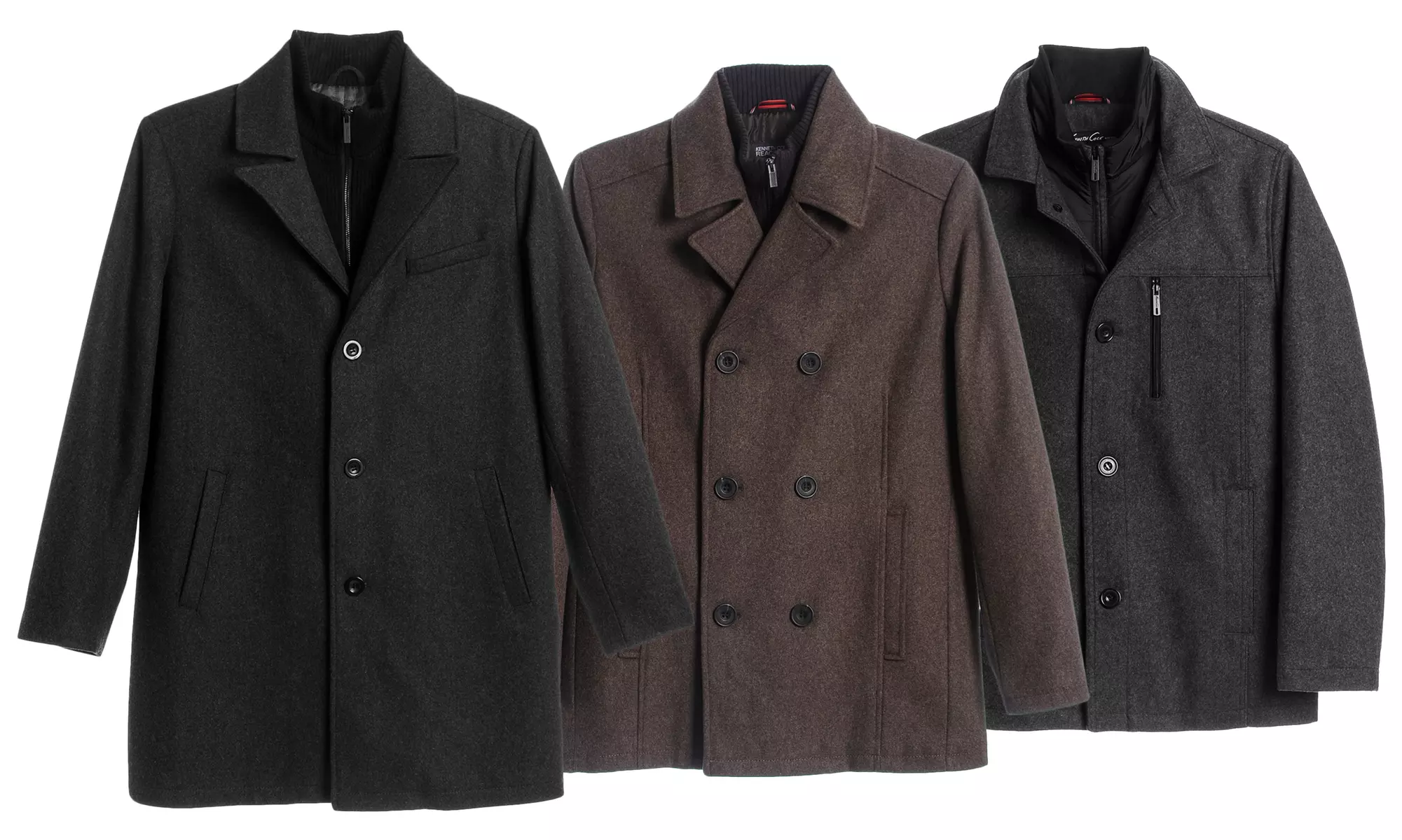 Kenneth Cole Men's Wool Coats - Primary Image