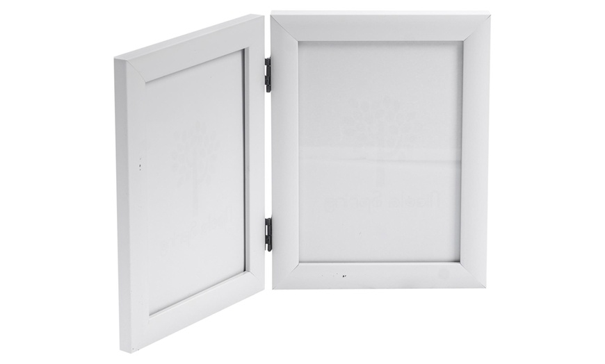 Image 2: Folding Double Photo Frame