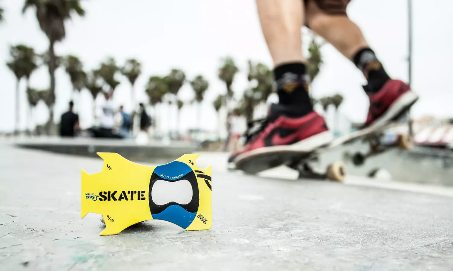 Wallet Ninja Skate Credit-Card-Sized Multitool - Primary Image