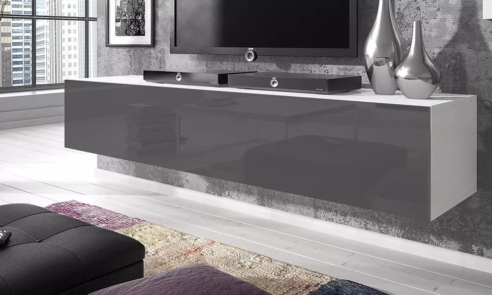 Rocco Floating Media Cabinet in Choice of Colour and Size from £74.99 With Free Delivery - Primary Image