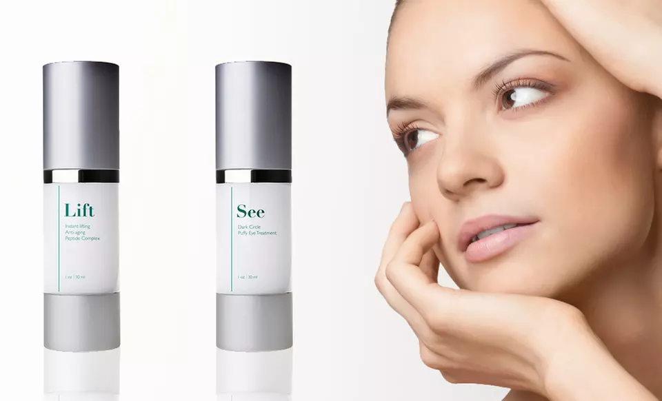 $39 for the Ethos Collagen-Boosting Full-Face System ($265 List Price). Free Shipping. - Primary Image