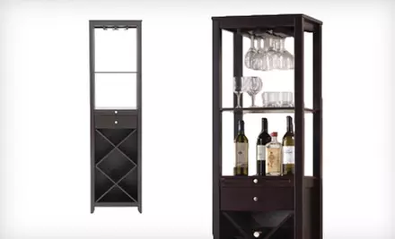 Baxton Studios Wine Carts and Cabinets (Up to 64% Off). Four Options Available. Free Shipping and Free Returns. - Second Medium