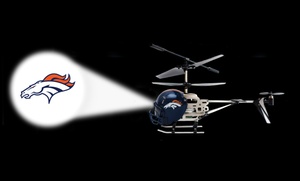 NFL Remote-Controlled Helmet Helicopters