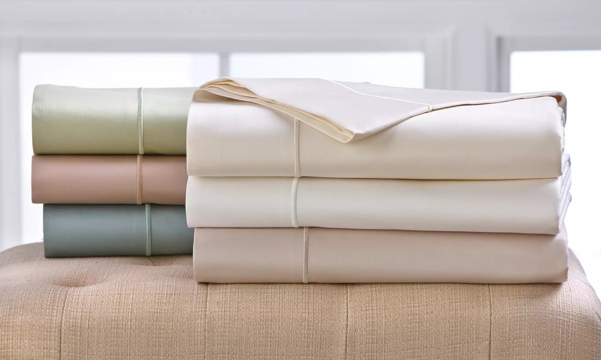 1200-Thread Count Perthshire Platinum Collection Egyptian Cotton Sheet Sets from $109.99-$119.99 - Primary Image