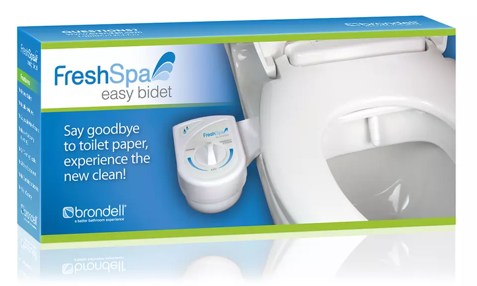 Premium FreshSpa Easy Bidet Toilet Attachment - Second Medium