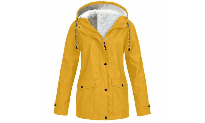 Image 11: Fleece Lined Raincoat