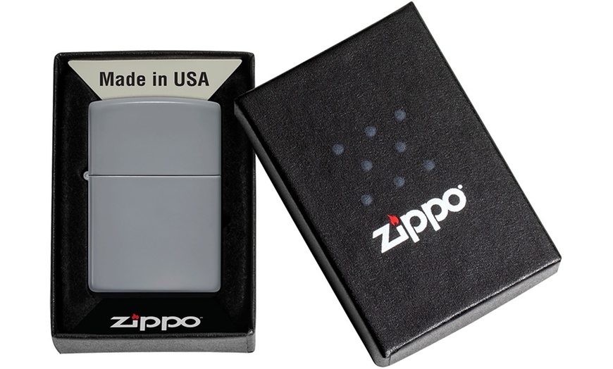 Image 10: Zippo Windproof Lighters; Matte Colours