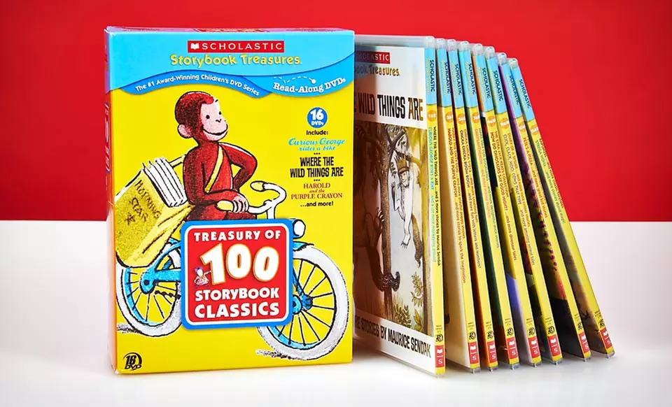 Scholastic Storybook 16-DVD Set | Groupon Goods