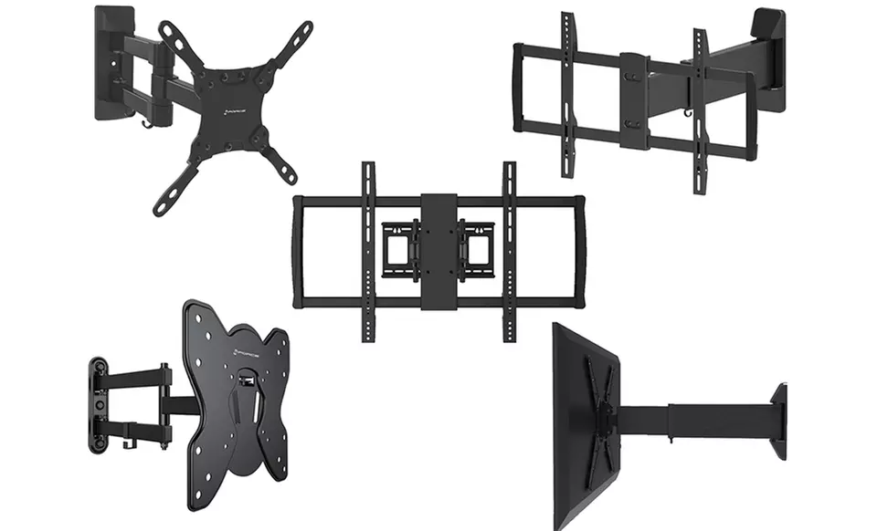 GForce Full-Motion Tilt and Swivel TV Wall Mounts with 8 Size Ranges     - Primary Image