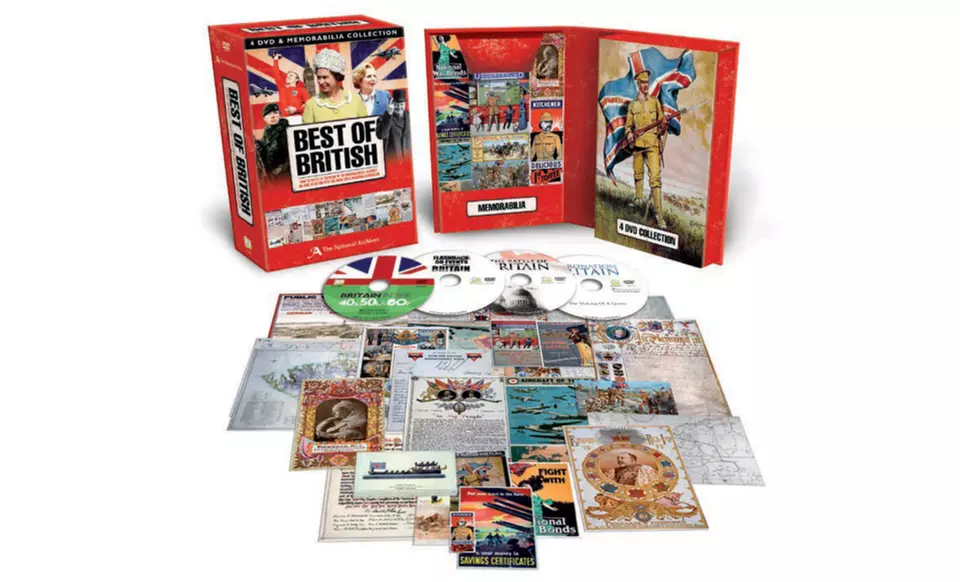 Best of British 4-DVD and Memorabilia Collection - Second Medium