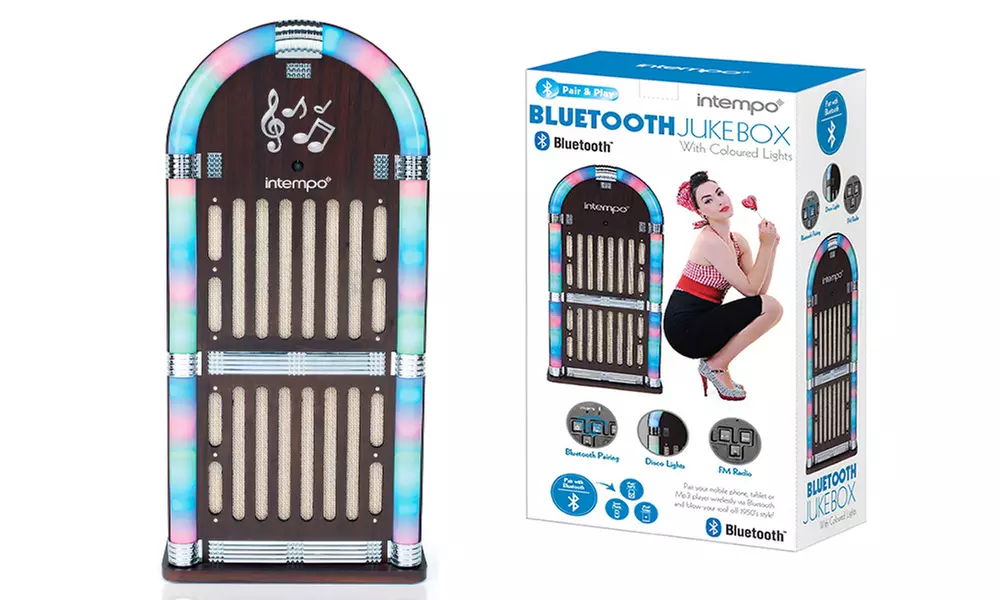 Intempo Bluetooth Jukebox EE0995 for £79.99 With Free Delivery (47% Off) - Primary Image