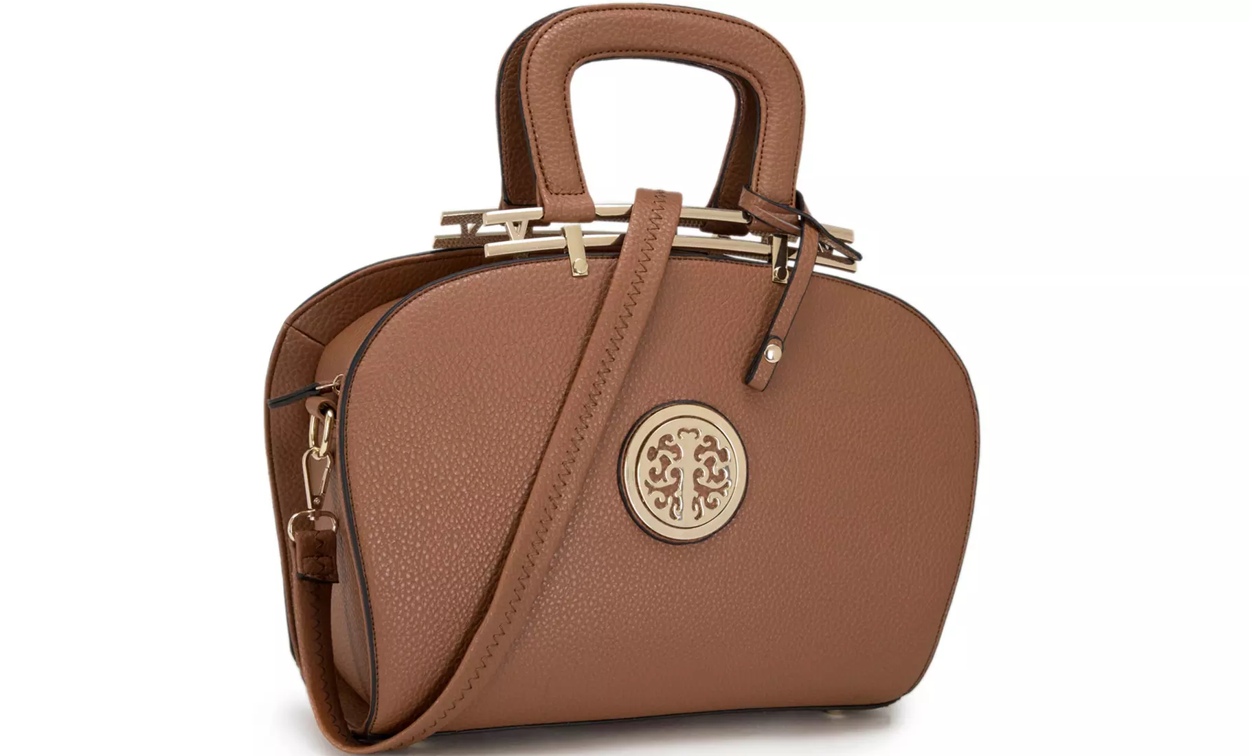 10th Ave Frame-Handle Satchel - Second Medium