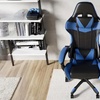 Image 4: Fauteuil gaming ergonomique avec repose-pieds