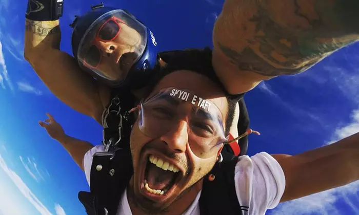 $199 for a Tandem Skydive Jump with Souvenir T-Shirt, Photos, and Video from Skydive Taft ($300 Value) - Second Medium