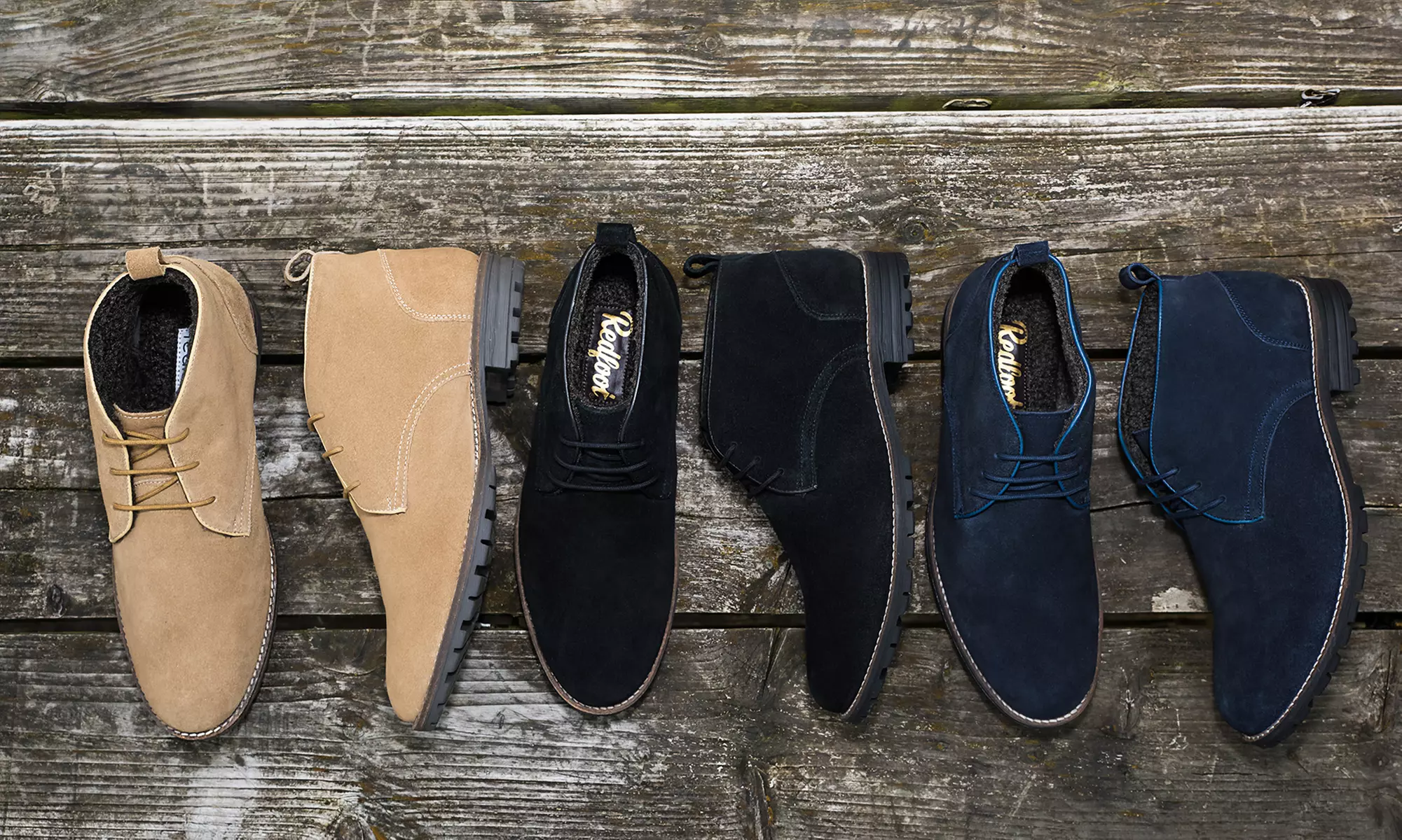 Boots en cuir suédé Redfoot imperméables - Primary Image