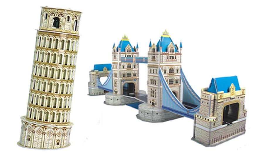 Image 1: 3D Puzzles of World Landmarks