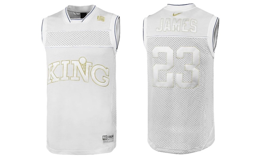 Image 3: Nike LeBron Basketball Jersey