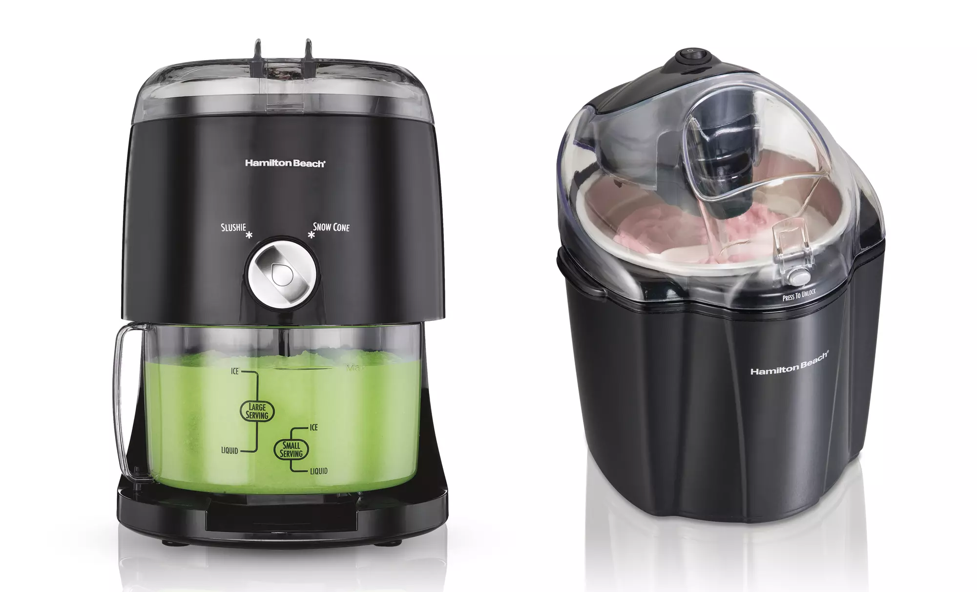 Hamilton Beach Ice-Cream or Slushie and Snow-Cone Maker - Primary Image