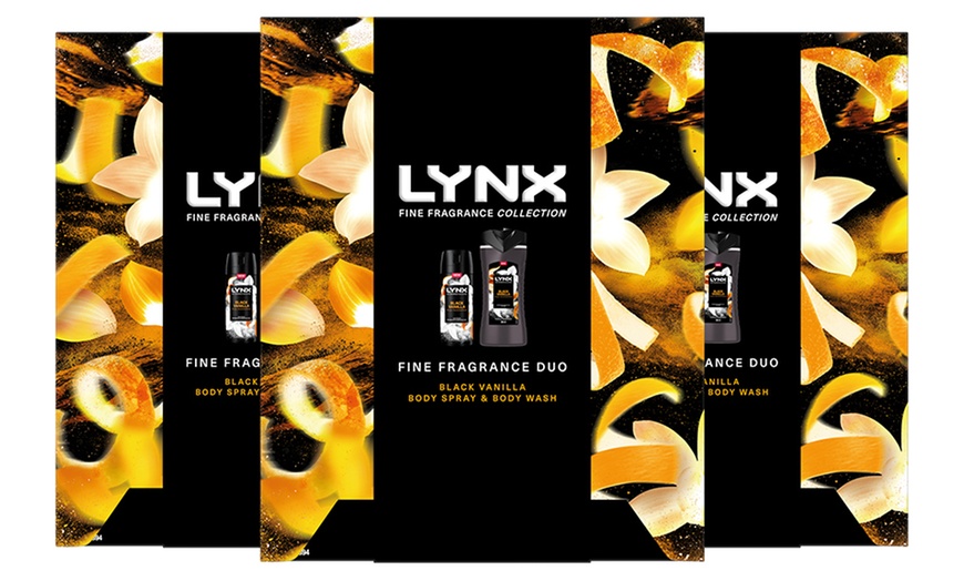 Image 4: Lynx Fine Fragrance Duo Collection Black Vanilla Gift Set for Him