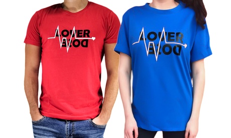 T-Shirt in cotone 100% Loverdose unisex disponibile in 5 taglie e vari colori