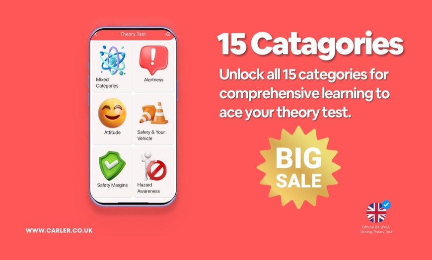 Image 8: Lifetime Access to Ultimate Driving Theory Test App