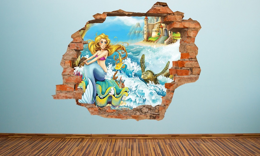 Image 10: 3D Effect Wall Vinyls