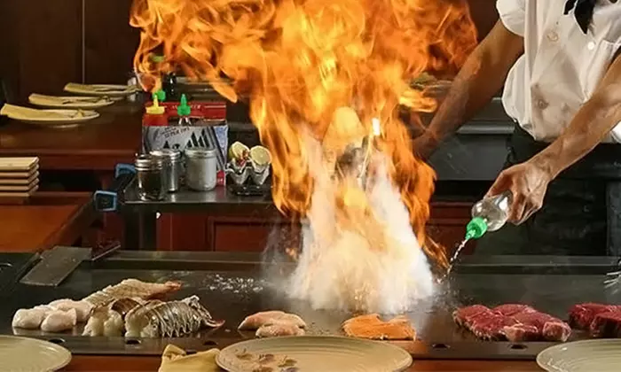 Japanese Dinner for Dine-In or Take-Out at Akita Japanese Steakhouse and Sushi (Up to 40% Off). Two Options.  - Primary Image