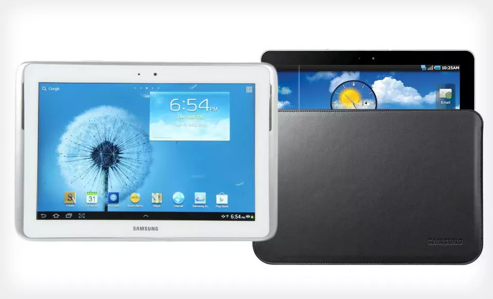 $399 for Samsung Galaxy Note 16GB 10.1" Tablet and Sleeve (Refurbished) ($499.99 List Price). Free Shipping and Returns. - Primary Image