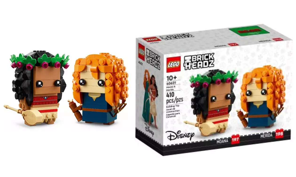 LEGO Brick Headz Selection; Disney or Harry Potter Characters