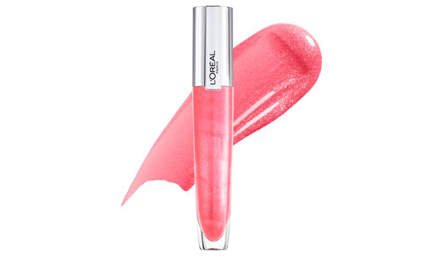 Up to Four-Pack of L'Oreal Paris Sheer Pink Lip Gloss 406 Amplify | Groupon