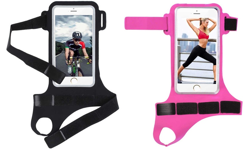 Image 2: Sport Wrist Phone Holder