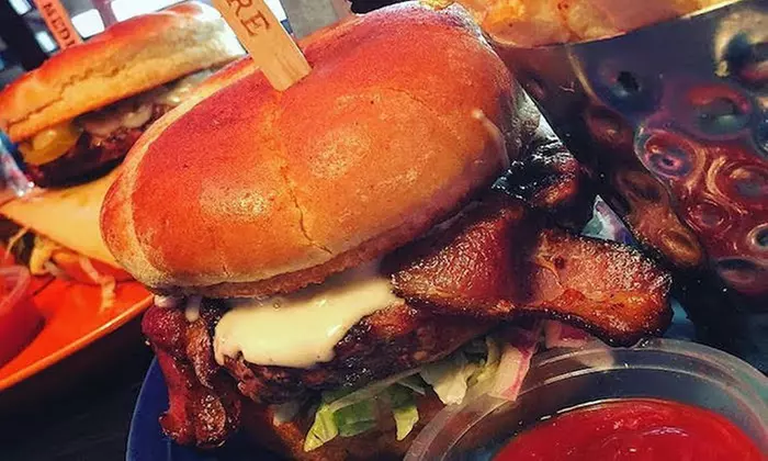 Food and Drink at Hamburger Mary's (Up to 48% Off). Two Options Available. - Primary Image
