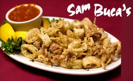 $20 for $40 Worth of Italian Fare and Drinks at Sam Buca's Restaurant and Bar in Palos Heights - Primary Image