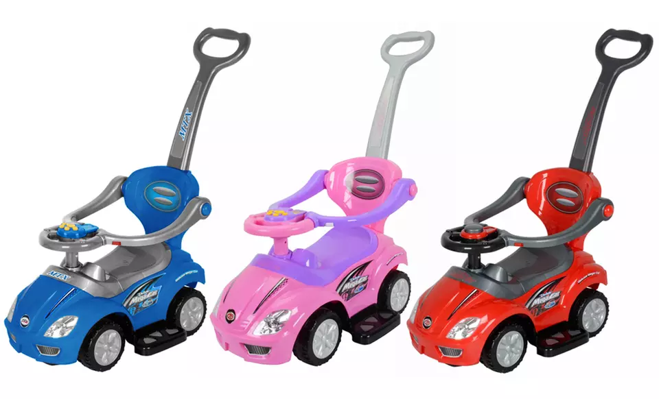 3-in-1 Push Car. Multiple Colors Available. Free Returns. - Primary Image