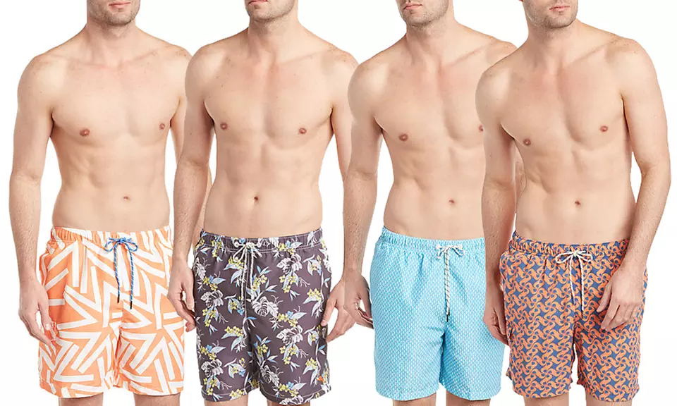 Tommy Bahama Men's Naples Printed Swimsuit - Primary Image