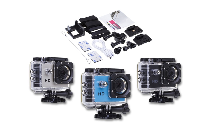 Image 1: Caméra Sport HD + accessoires