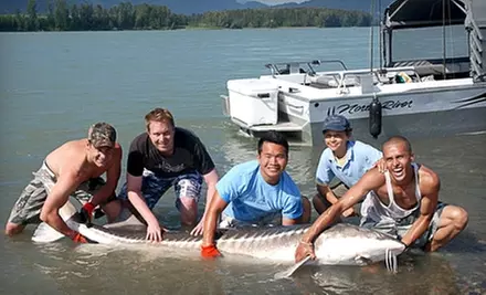 Four-Hour Guided Sturgeon or Salmon Fishing Trip from Lang’s Fishing Adventures - Primary Image
