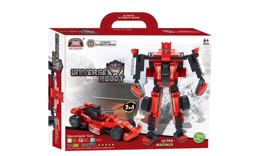 Image 6: Robots Building Blocks Set