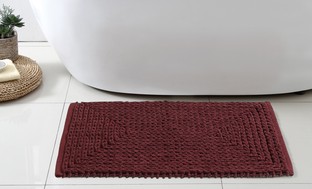 Chenille Cotton-Blend Bathmats