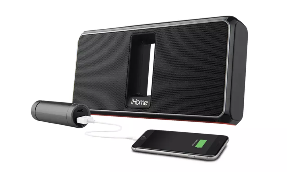 iHome Kineta K1 Bluetooth Speaker and Power Bank - Primary Image