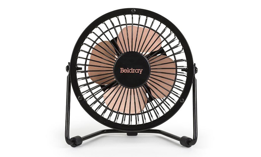 Image 4: Beldray USB Mini Fan or Desk Fan