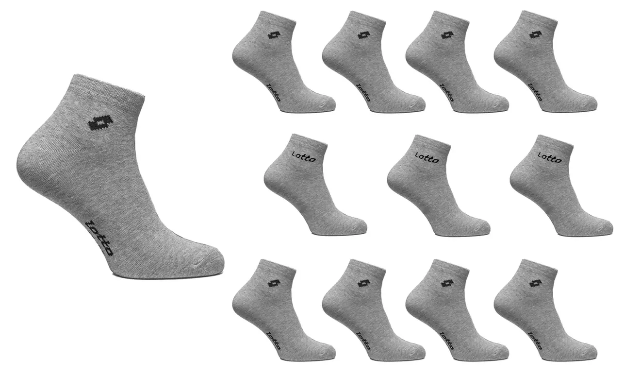 6 o 12 paia di calzini corti Lotto