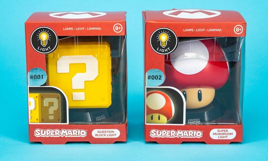 Image 3: Super Mario Figure Lamps Bundle