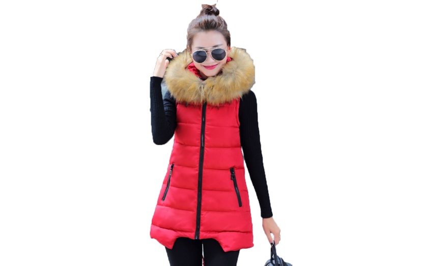 Image 7: Gilet imbottito da donna