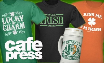 $25 for $50 Worth of Customized T-shirts and Gifts from CafePress - Primary Image