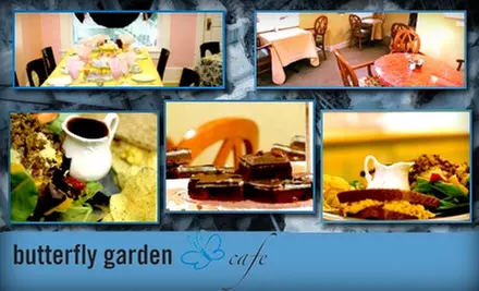$10 for $20 Worth of Light Cafe Fare, Drinks, and Desserts at Butterfly Garden Cafe - Primary Image