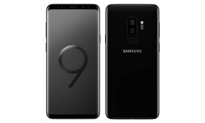 Image 1: Excellent Grade Samsung Galaxy S9+ 128GB Midnight Black