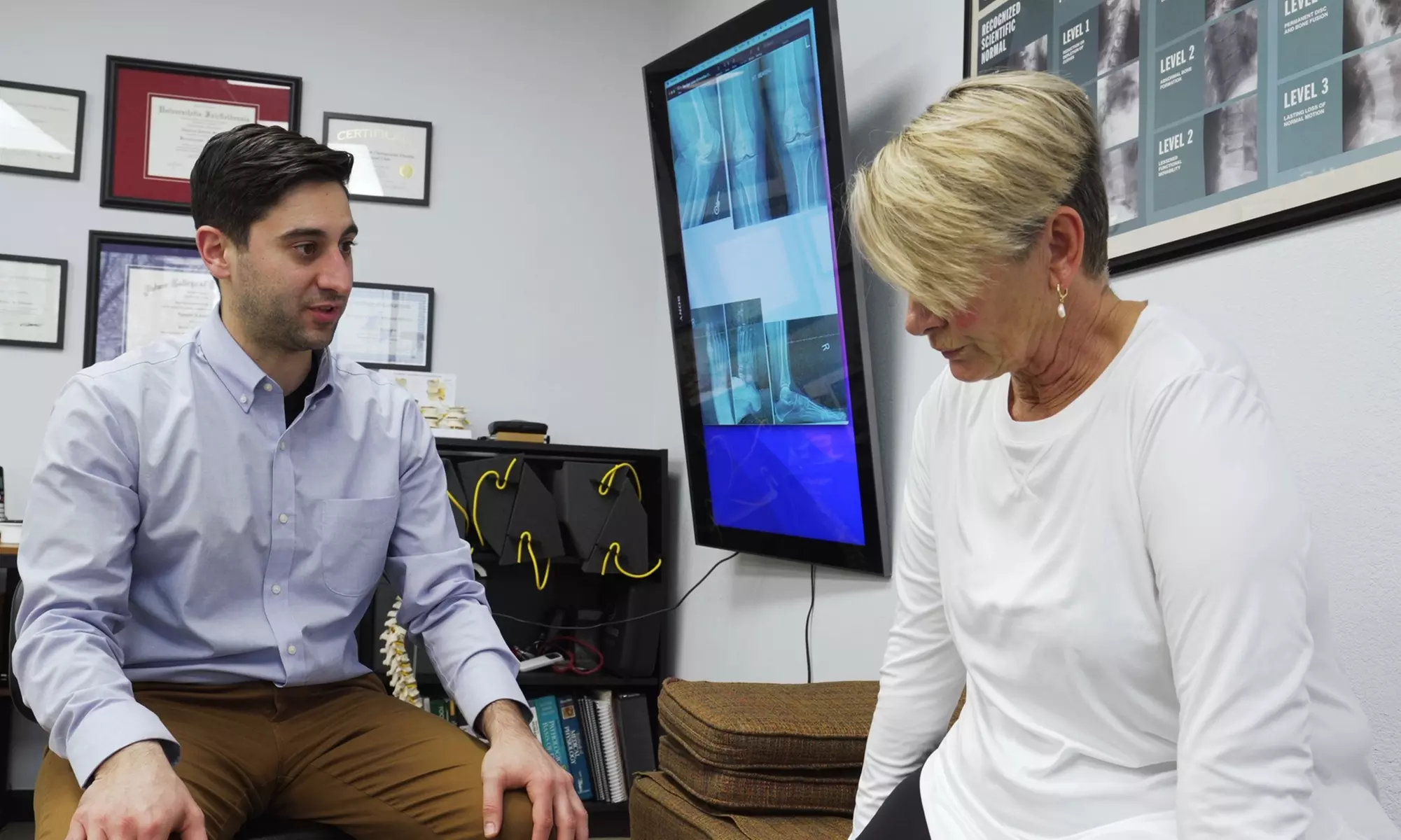 Get a Chiropractic Consultation and Exam with Necessary X-Rays