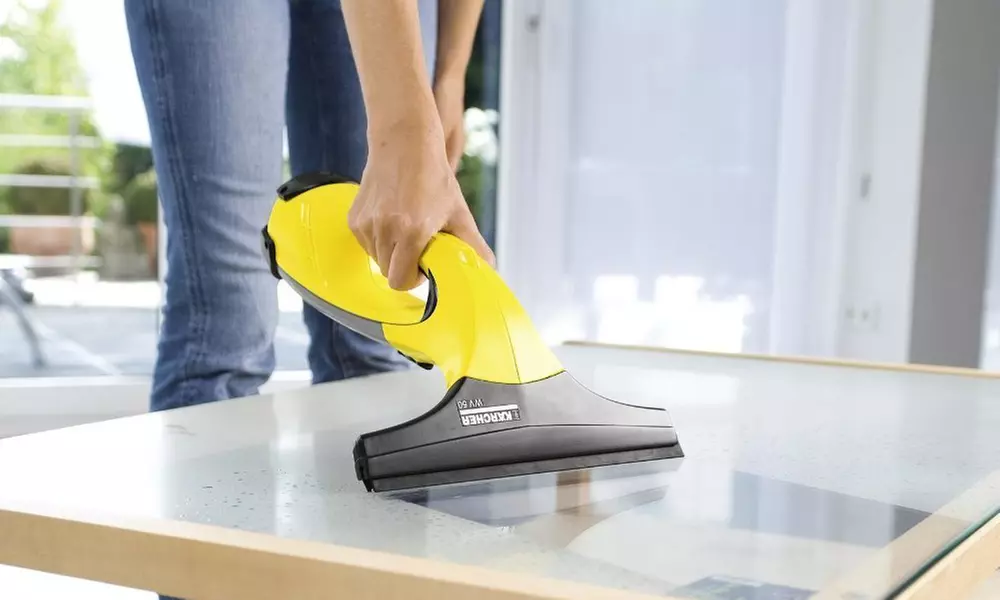 Karcher WV 50 Plus Window Vacuum Cleaner Power Squeegee and Bonus Spray Bottle - Primary Image