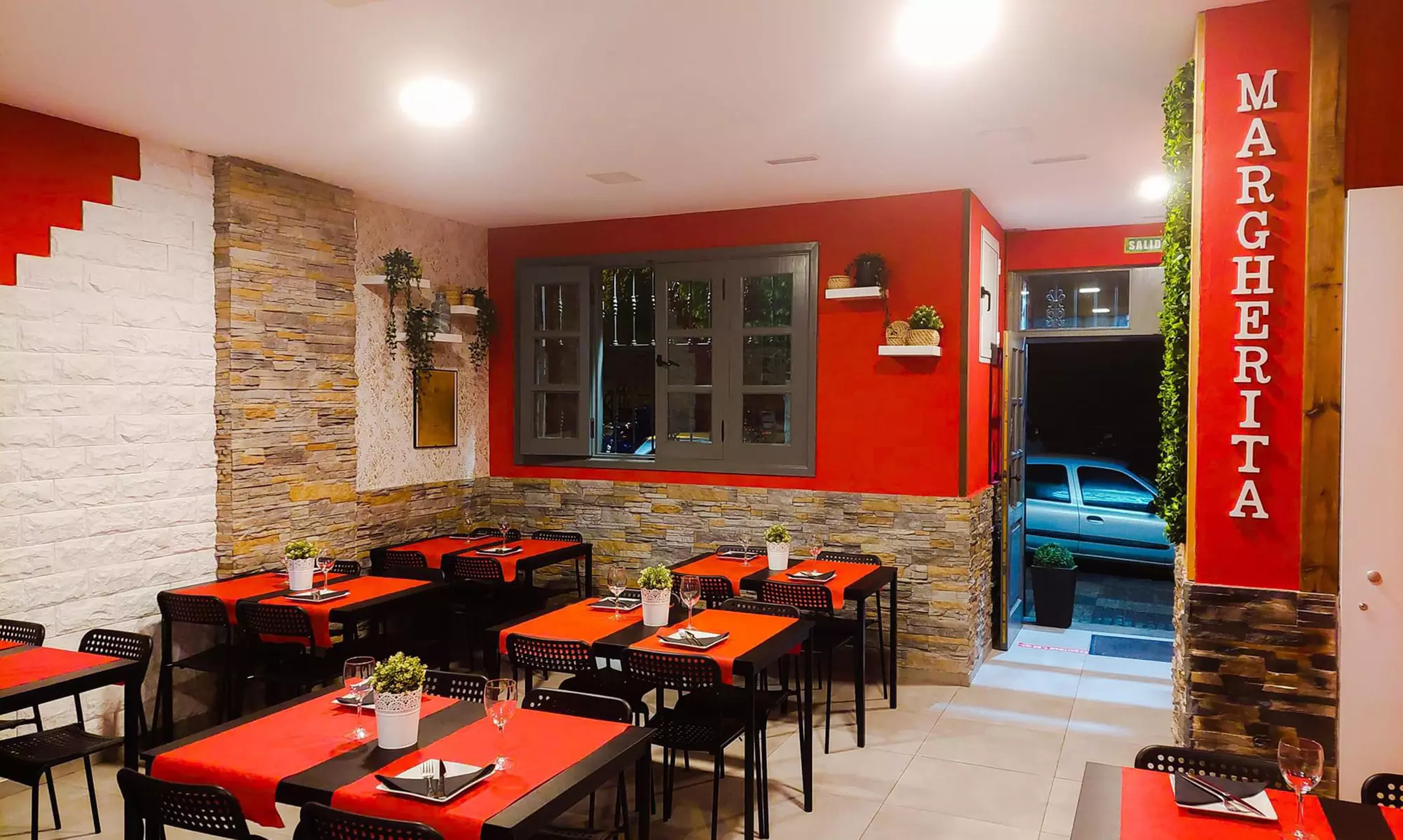 Menú completo en un restaurante italiano para 2 o 4 personas